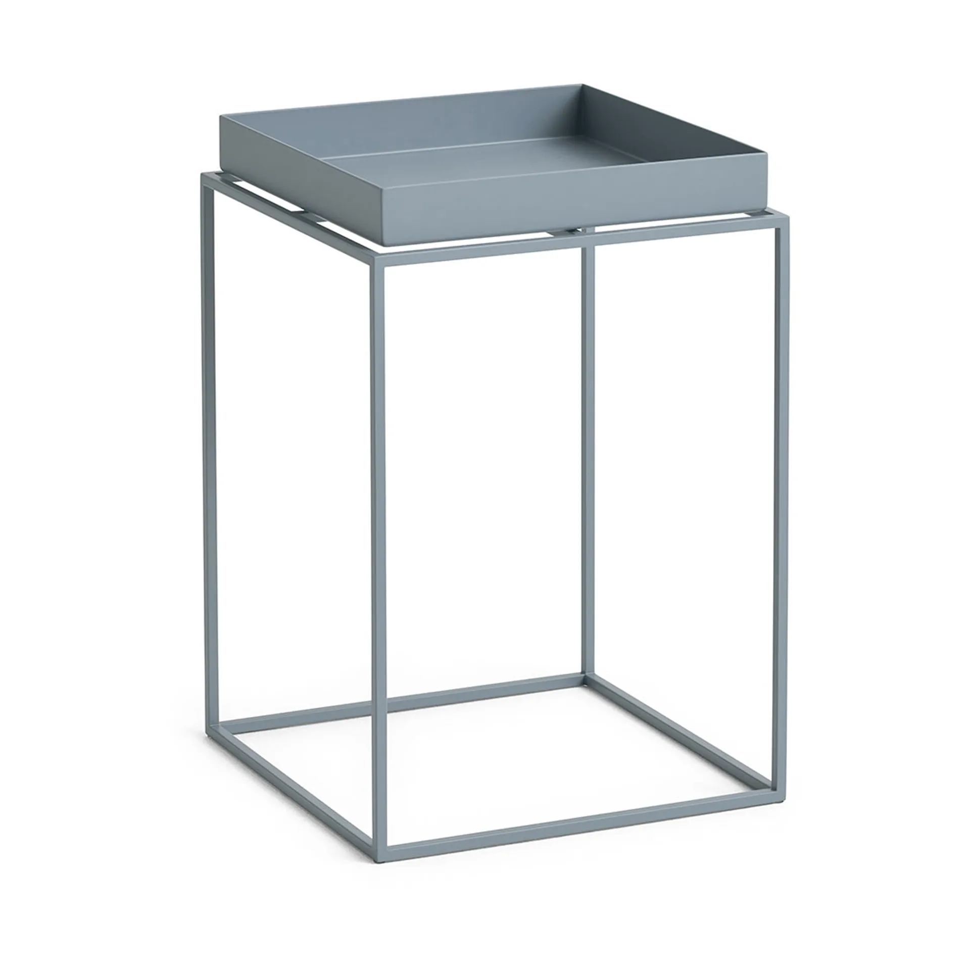 Tray Table medium brettbord, Pigeon blue, 30x30x44 cm HAY
