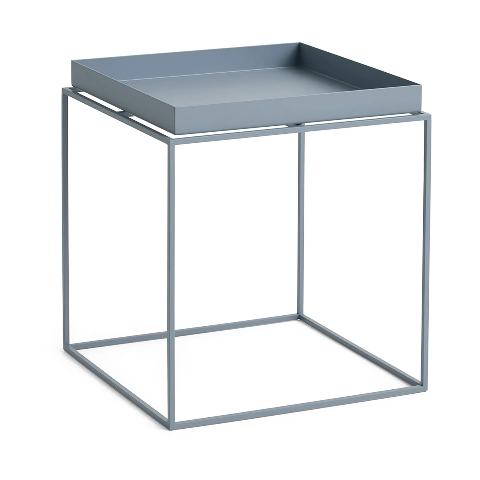 Tray Table medium brettbord, Pigeon blue, 40x40x44 cm HAY
