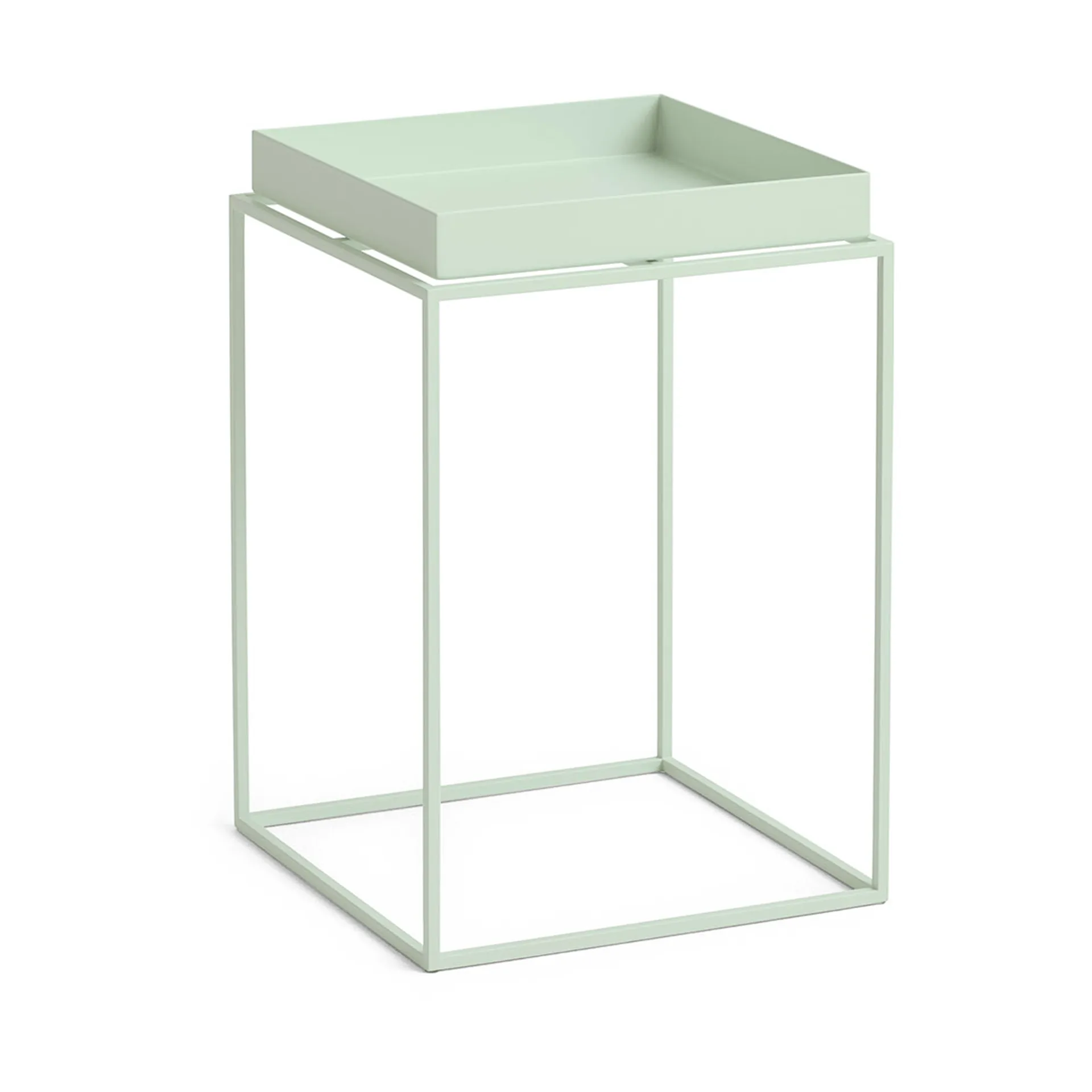Tray Table medium brettbord, Soft mint, 30x30x44 cm HAY
