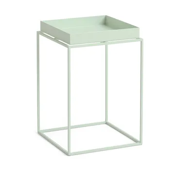 Tray Table medium brettbord - Soft mint, 30x30x44 cm - HAY