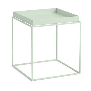 Tray Table medium brettbord - Soft mint, 40x40x44 cm - HAY