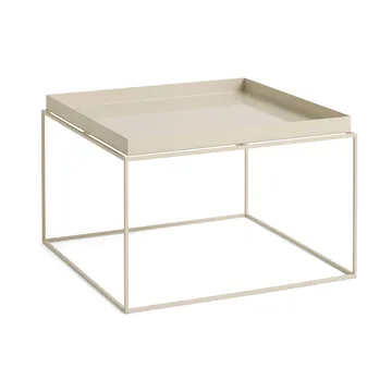 Tray Table medium brettbord - Warm beige, 60x60x39 cm - HAY