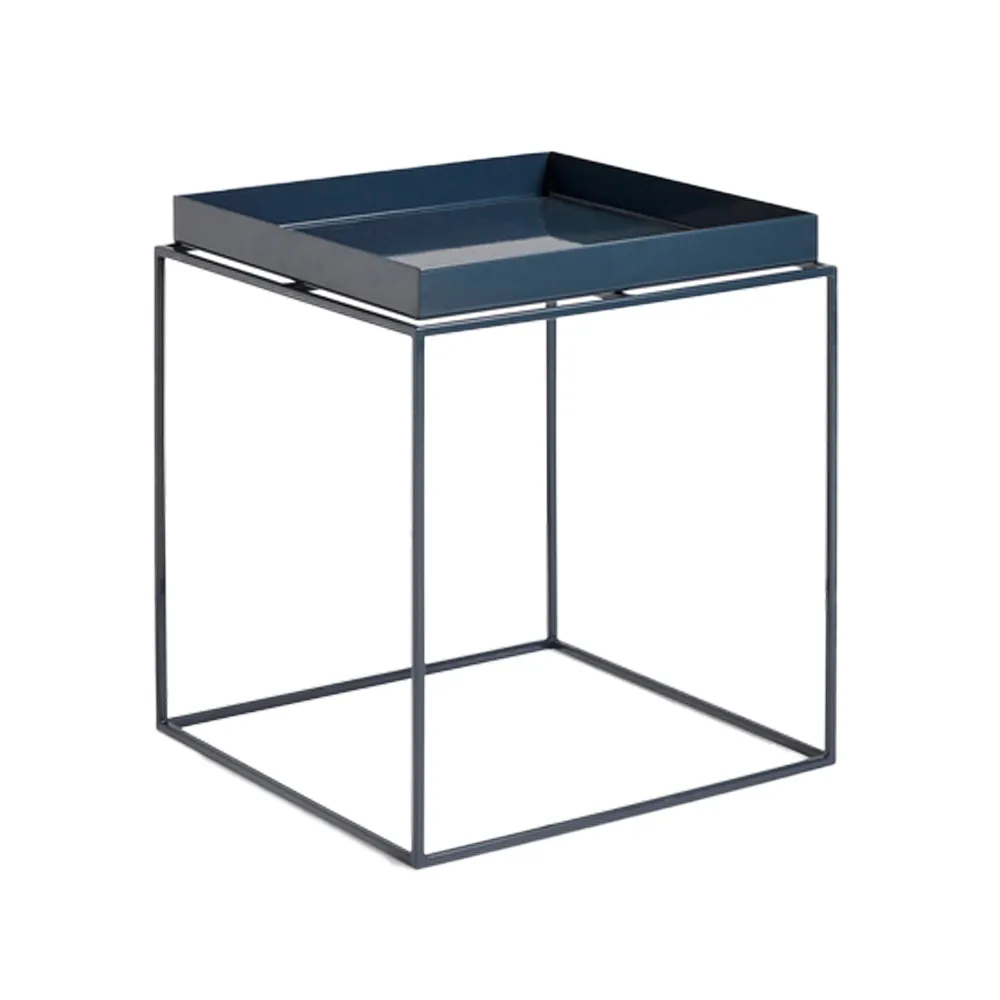 Tray Table sofabord, Deep blue, medium HAY