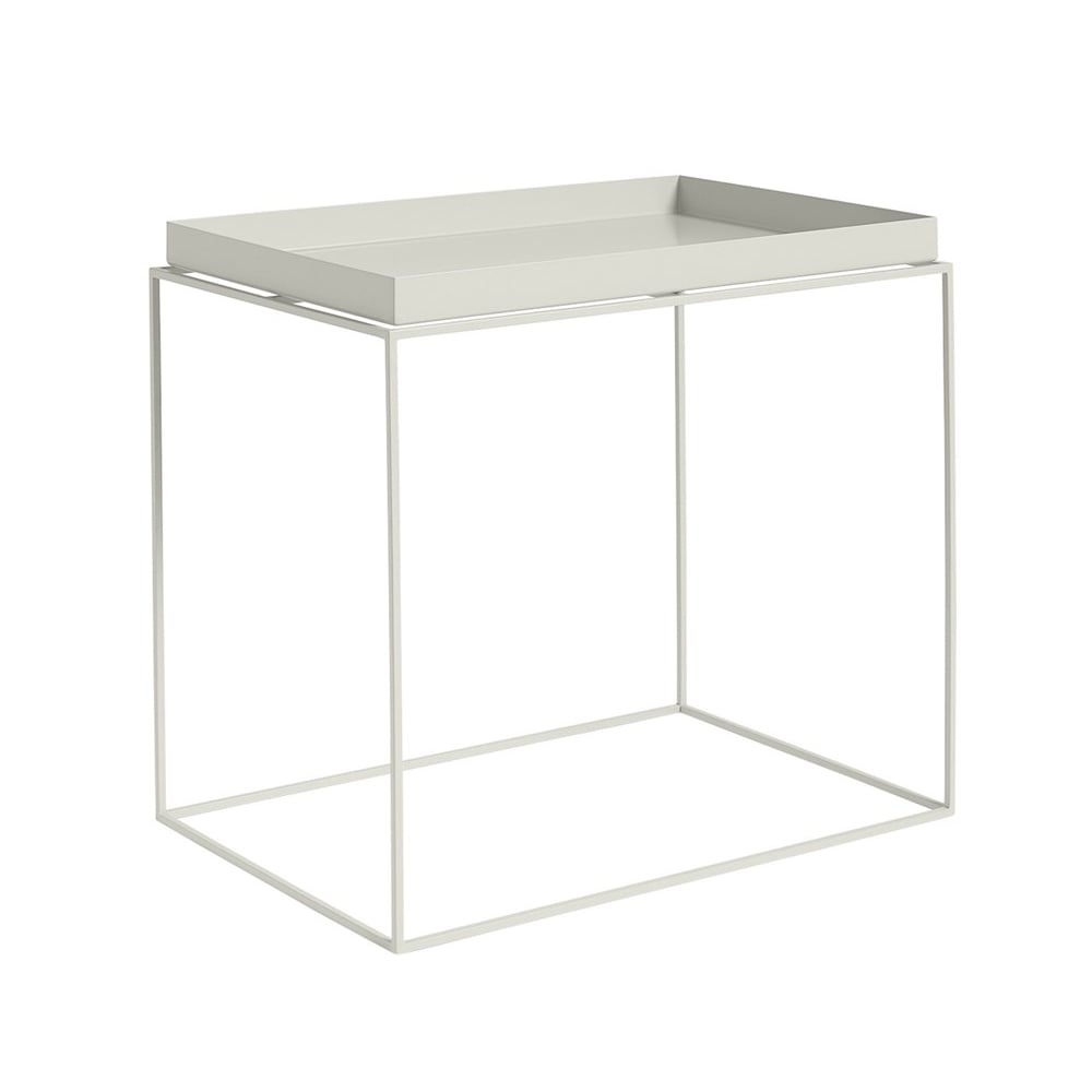 Bilde av HAY Tray Table sofabord Warm grey large