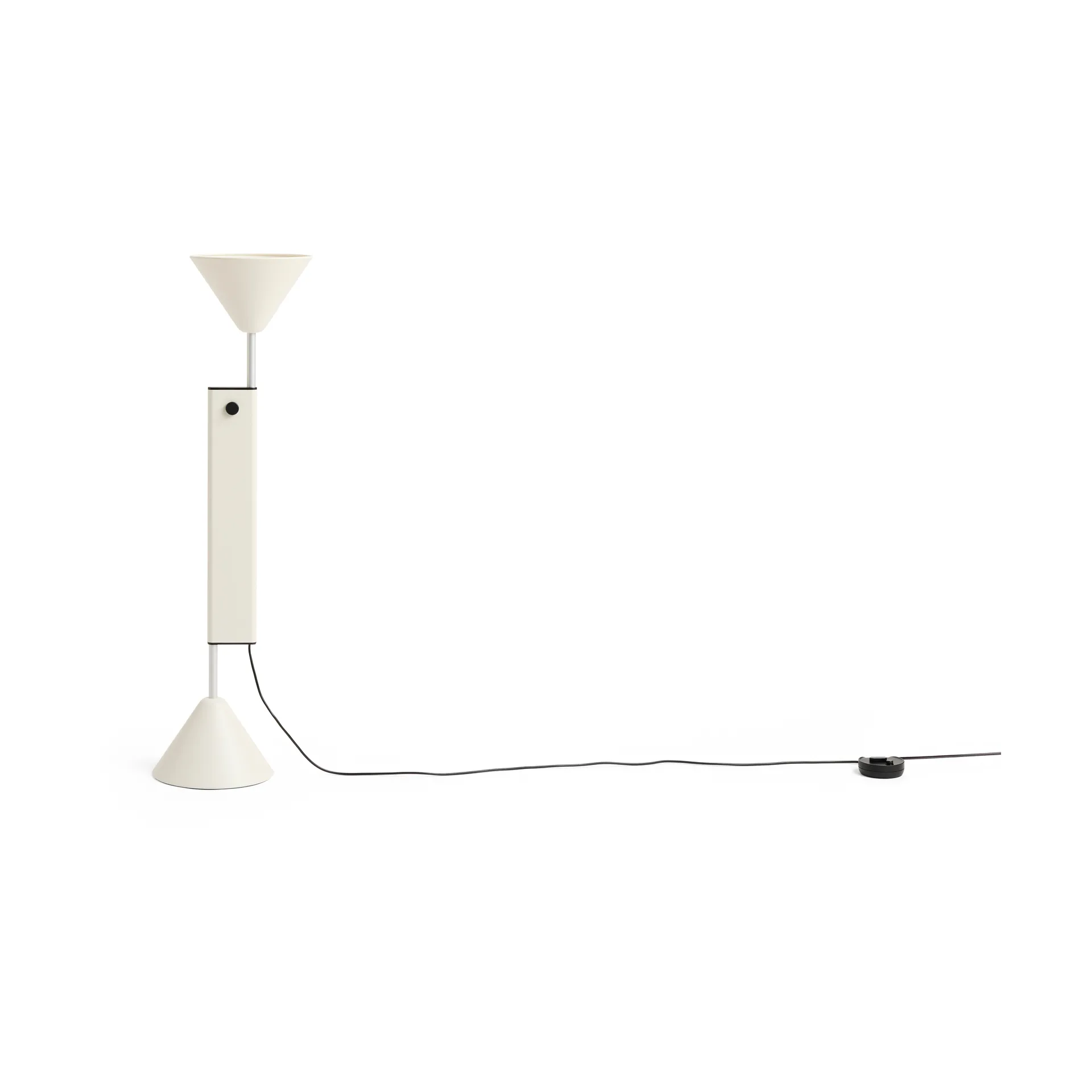 Twist gulvlampe 200 cm, Cream white HAY
