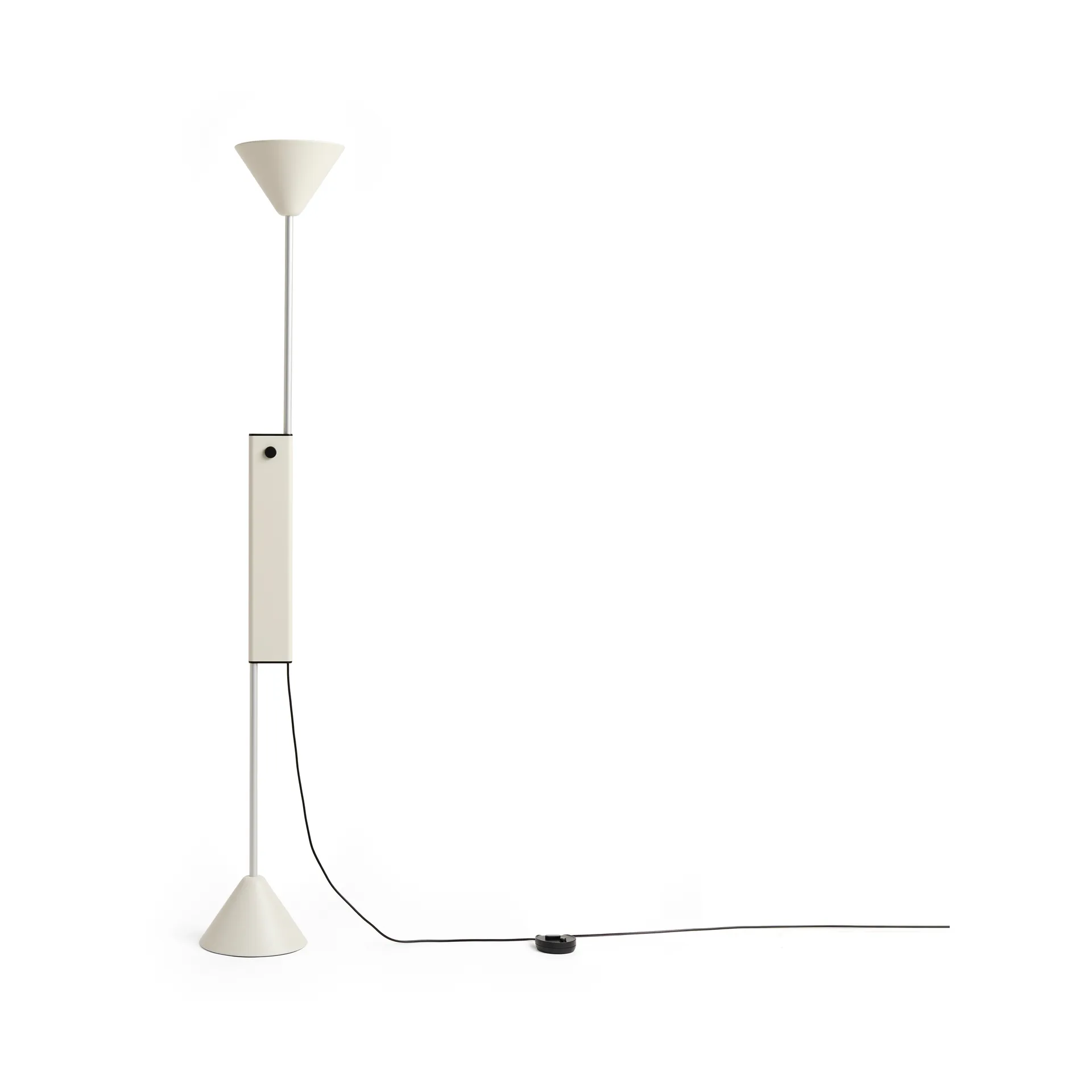 Twist gulvlampe 200 cm, Cream white HAY