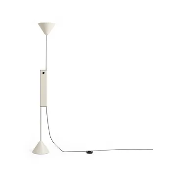 Twist gulvlampe 200 cm - Cream white - HAY