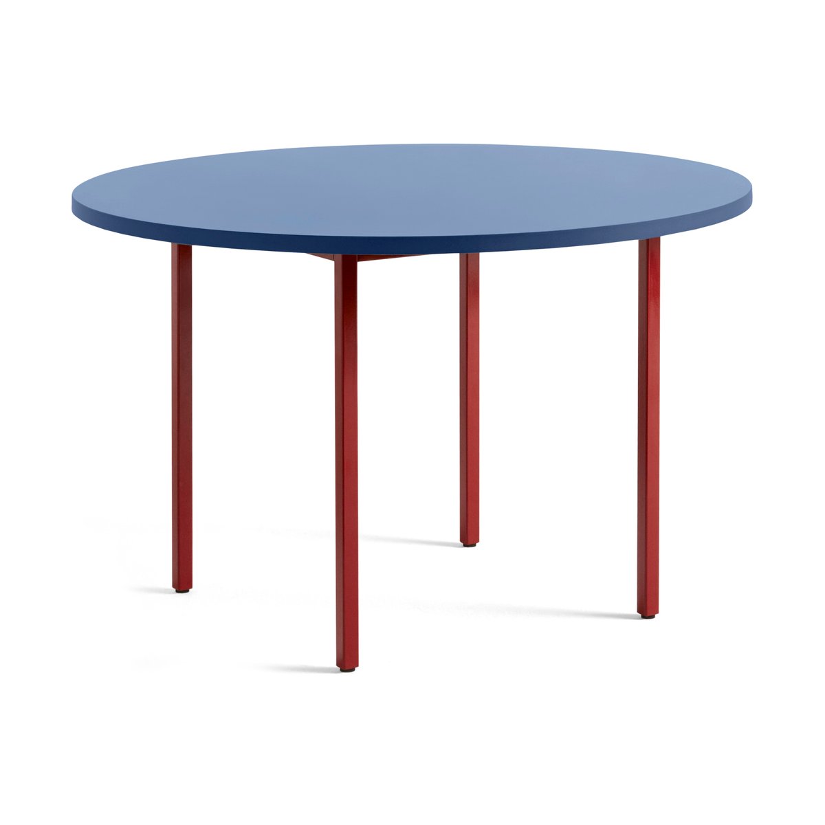 Bilde av HAY Two-Colour spisebord Ø120 cm Maroon red-blue