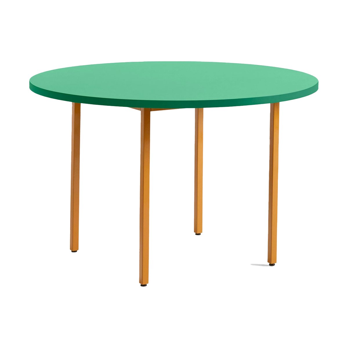 Bilde av HAY Two-Colour spisebord Ø120 cm Ochre-green mint