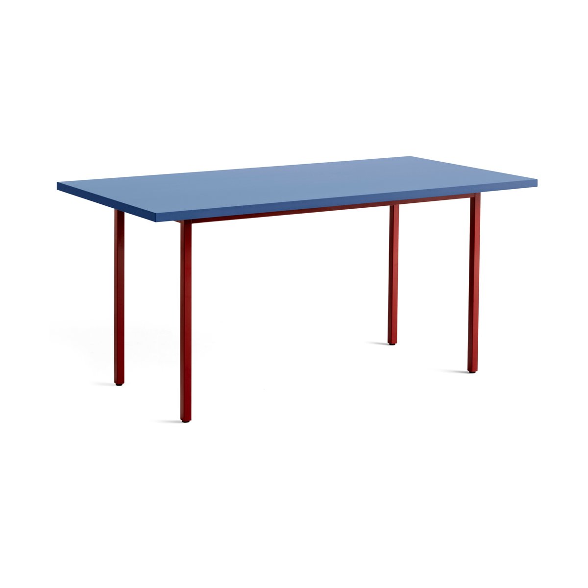 Bilde av HAY Two-Colour spisebord 82x160 cm Maroon red-blue