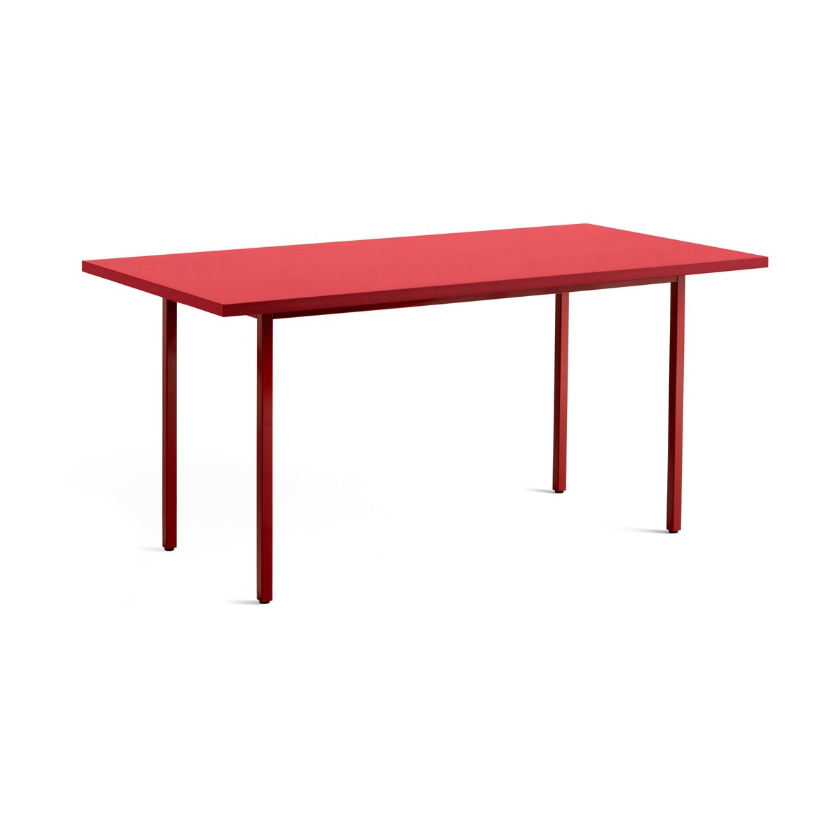Bilde av HAY Two-Colour spisebord 82x160 cm Maroon red-red