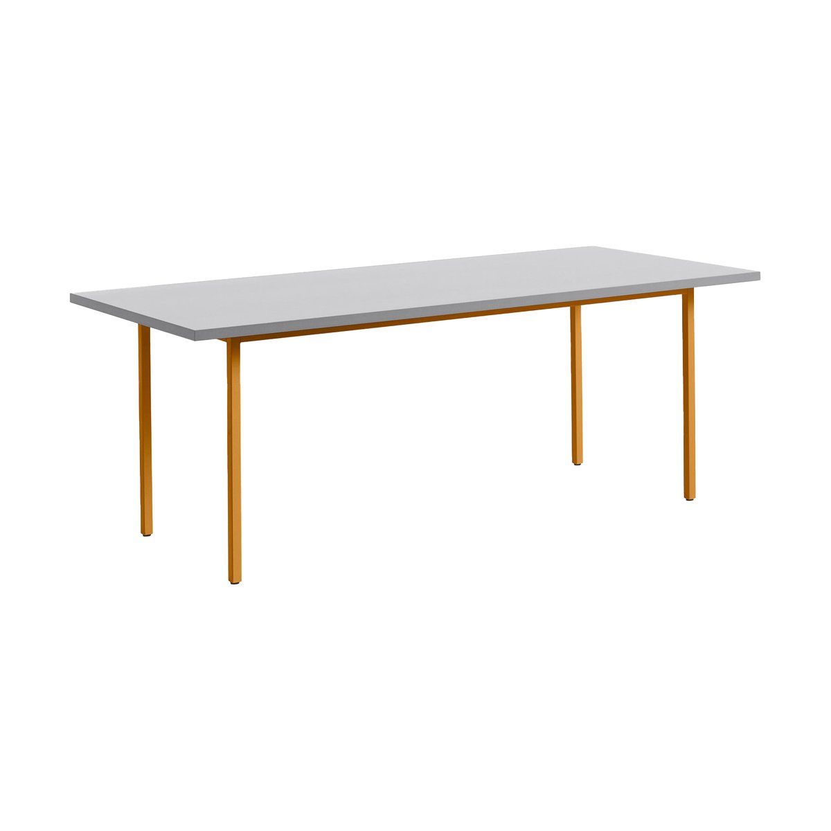 Bilde av HAY Two-Colour spisebord 90x200 cm Ochre-light grey