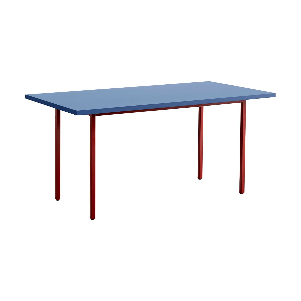 Bilde av HAY Two-Colour spisebord 90x240 cm Maroon red-blue