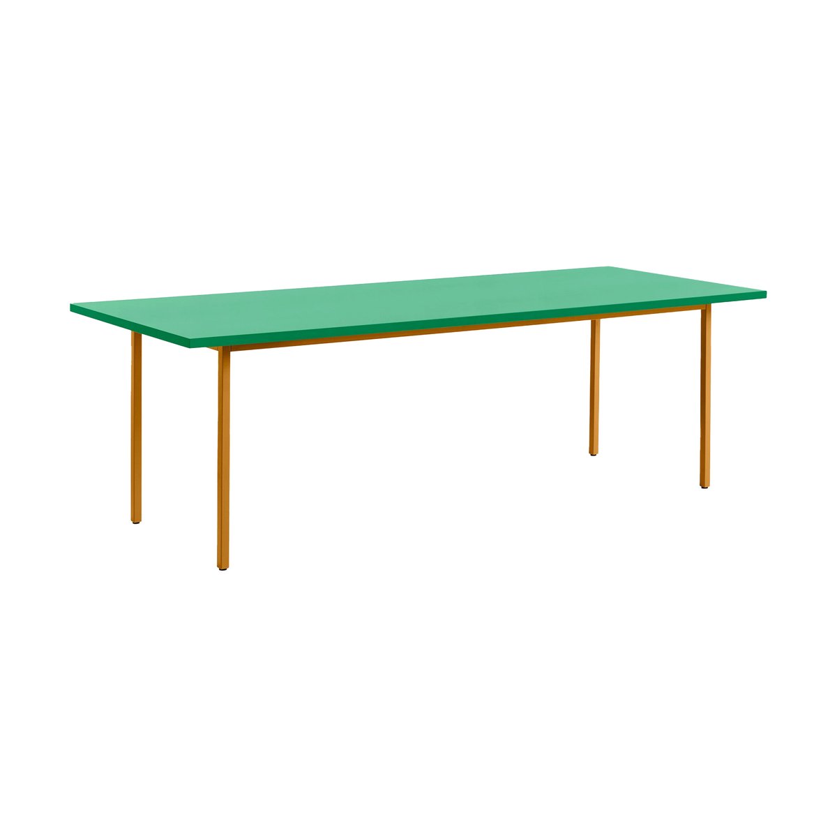 Bilde av HAY Two-Colour spisebord 90x240 cm Ochre-green mint