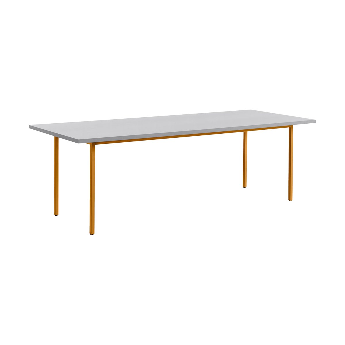 Bilde av HAY Two-Colour spisebord 90x240 cm Ochre-light grey