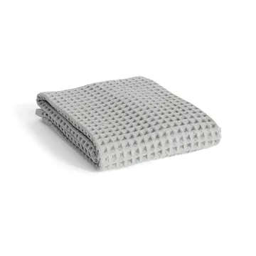 Waffle badehåndkle 50 x 100 cm - Grey - HAY