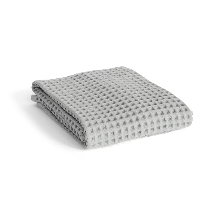 Waffle badehåndkle 50 x 100 cm - Grey - HAY