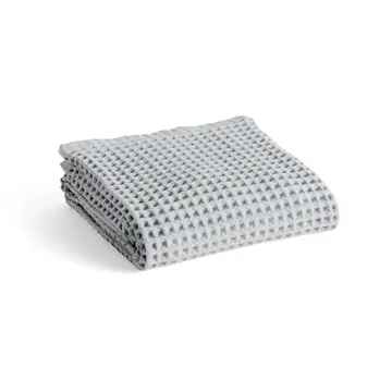 Waffle badehåndkle 70 x 140 cm - Grey - HAY