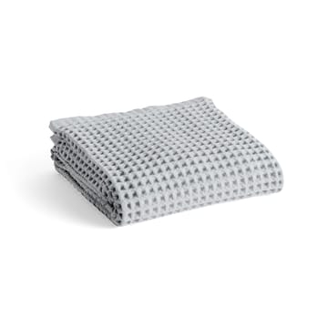 Waffle badehåndkle 70 x 140 cm - Grey - HAY