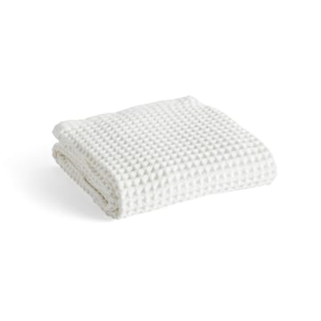 Waffle badehåndkle 70 x 140 cm - White  - HAY