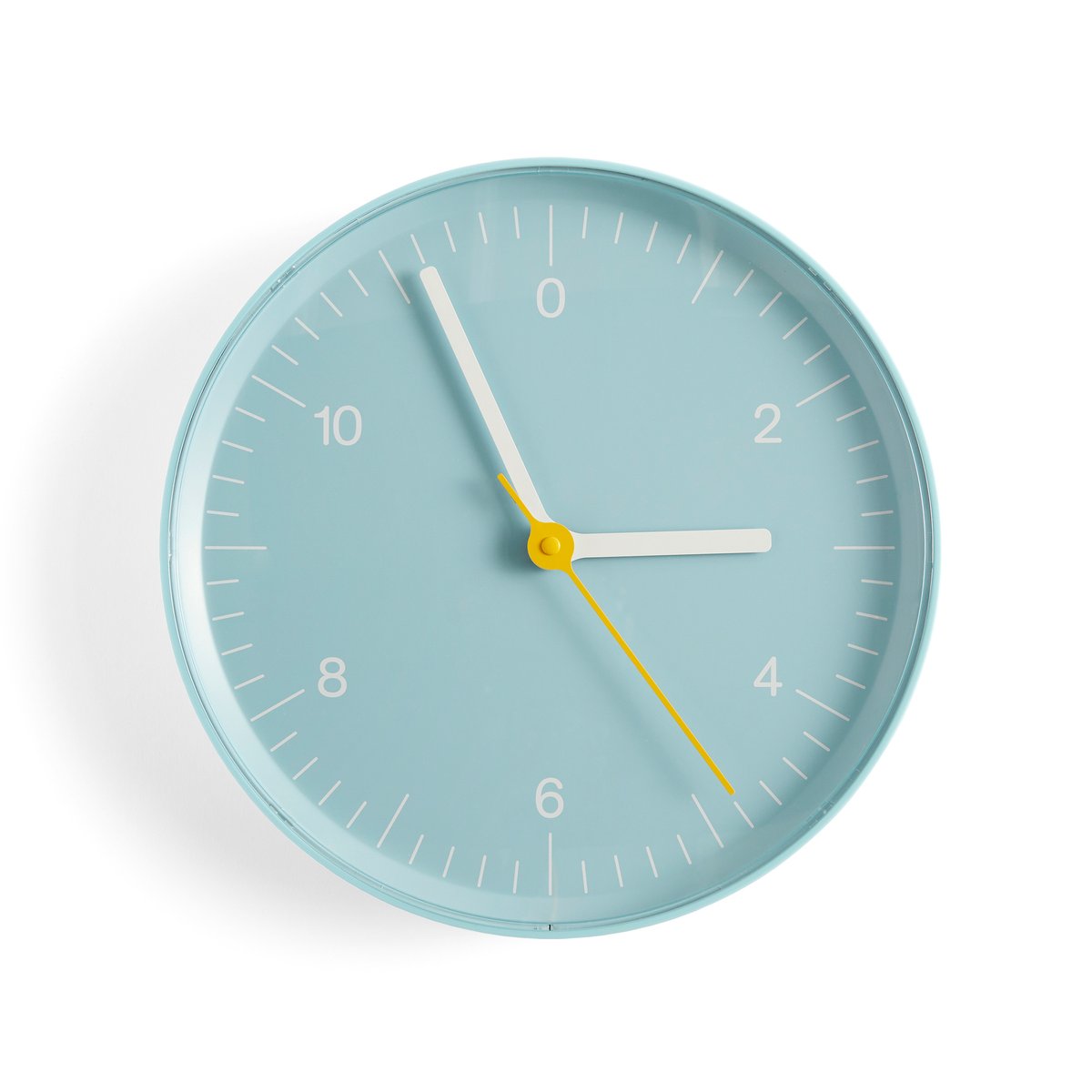 HAY Wall Clock veggklokke Ø 26,5 cm Blue