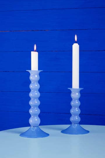 Wavy lysestake stor 21 cm - Jade light blue - HAY