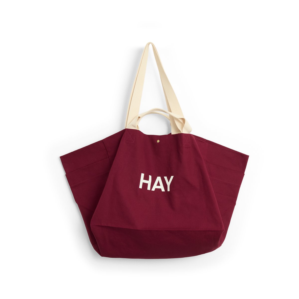 HAY Weekend Bag Organic veske L Burgundy