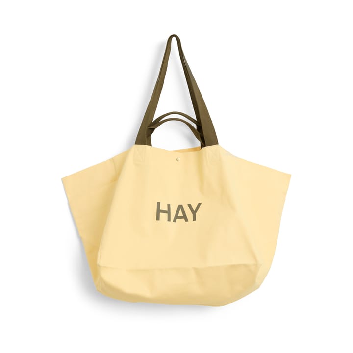 Weekend Bag Organic veske L - Soft yellow - HAY