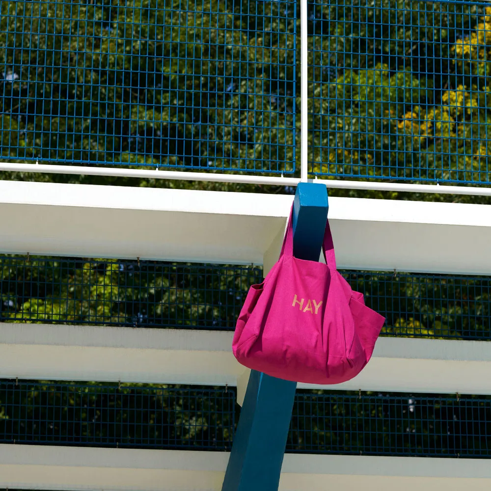 Weekend bag veske, fuchsia HAY