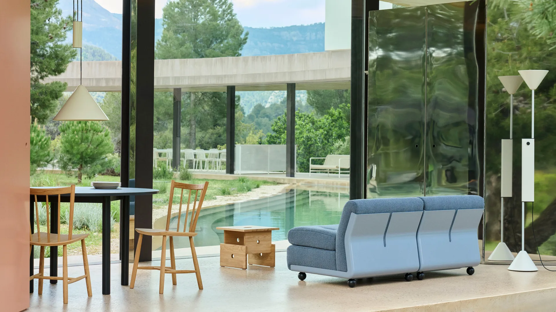 Wood Box sofabord, Oljebeitset eik HAY