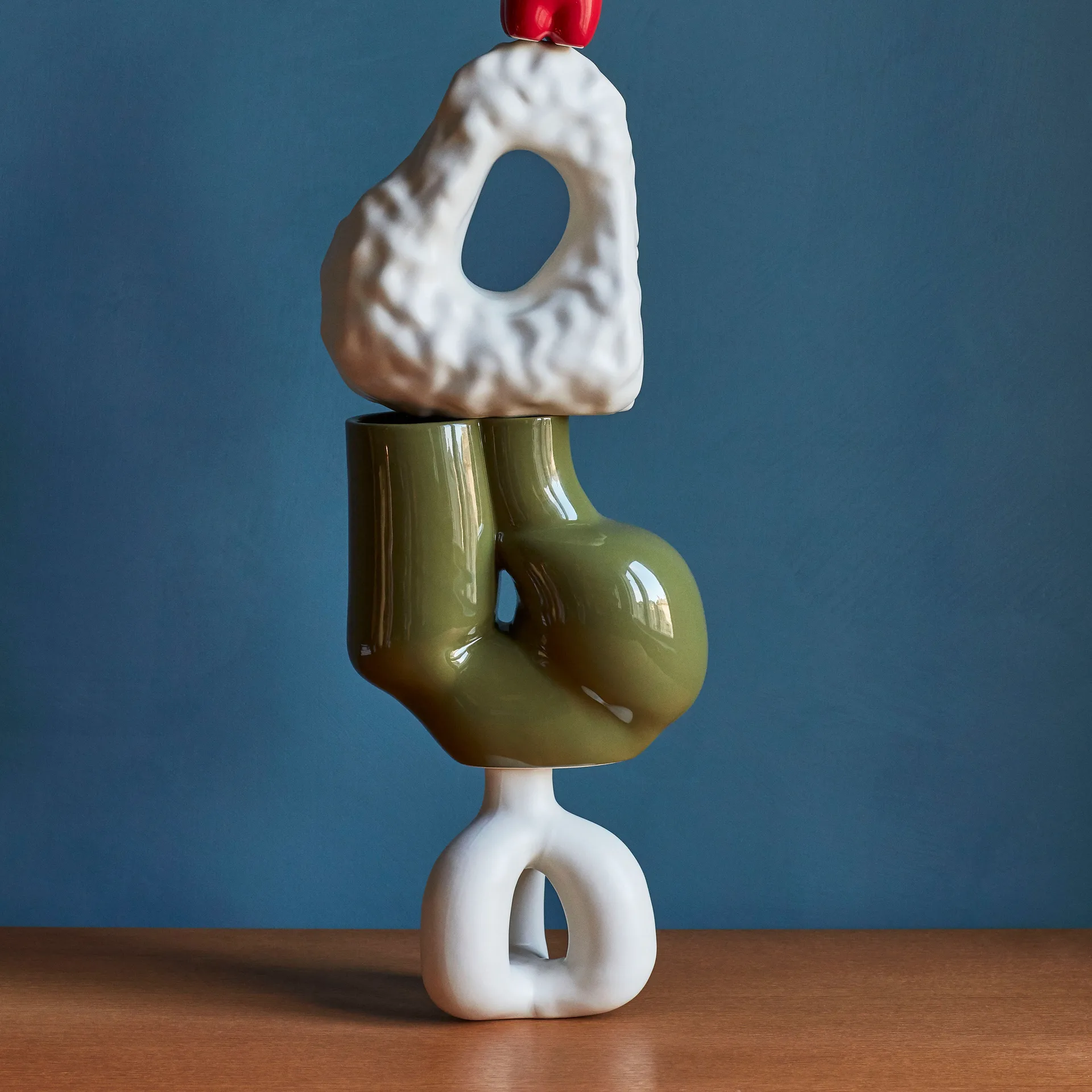 W&S Complot lysestake, Ivory HAY