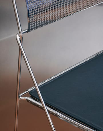 X-Line Indoor stolsdyna - Black leather - HAY