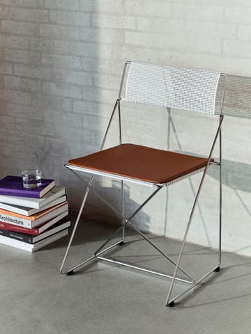 X-Line Indoor stolsdyna - Cognac leather - HAY