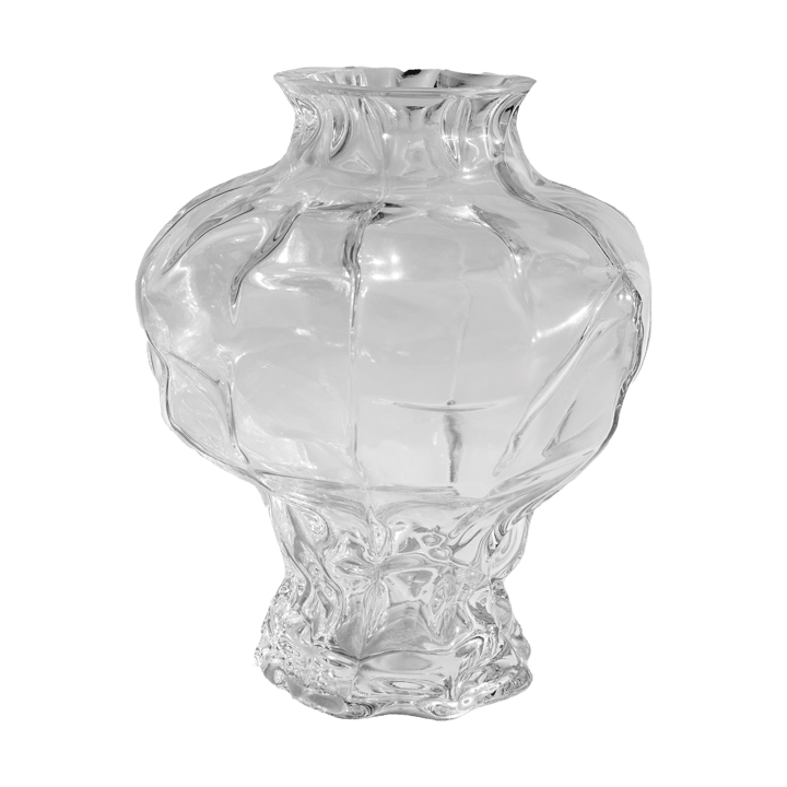 Ammonitt vase 30 cm - Clear - Hein Studio