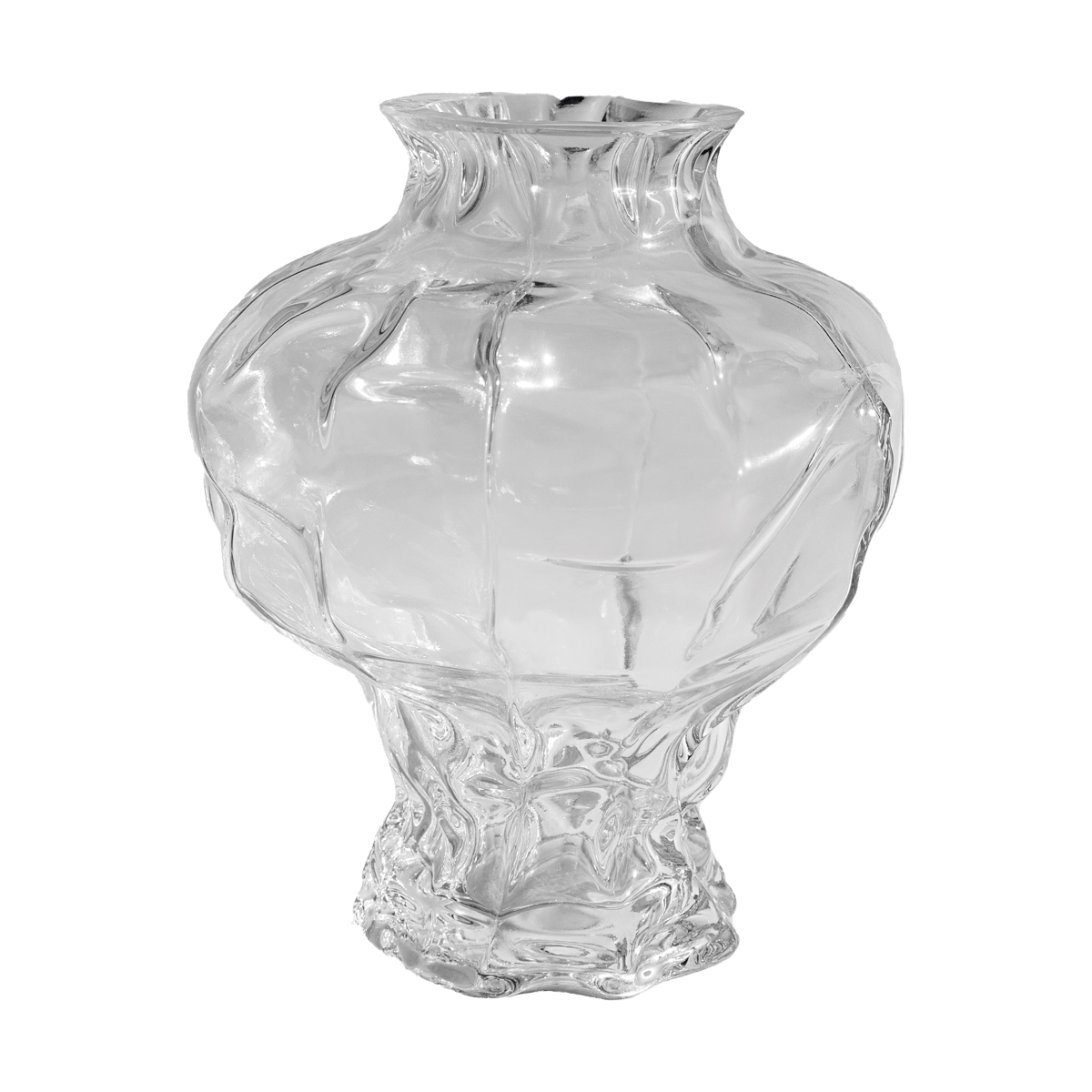 Bilde av Hein Studio Ammonitt vase 30 cm Clear
