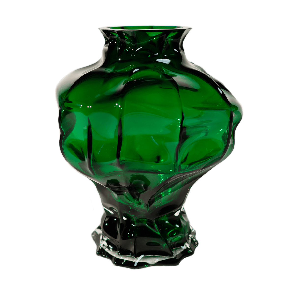 Bilde av Hein Studio Ammonitt vase 30 cm Green
