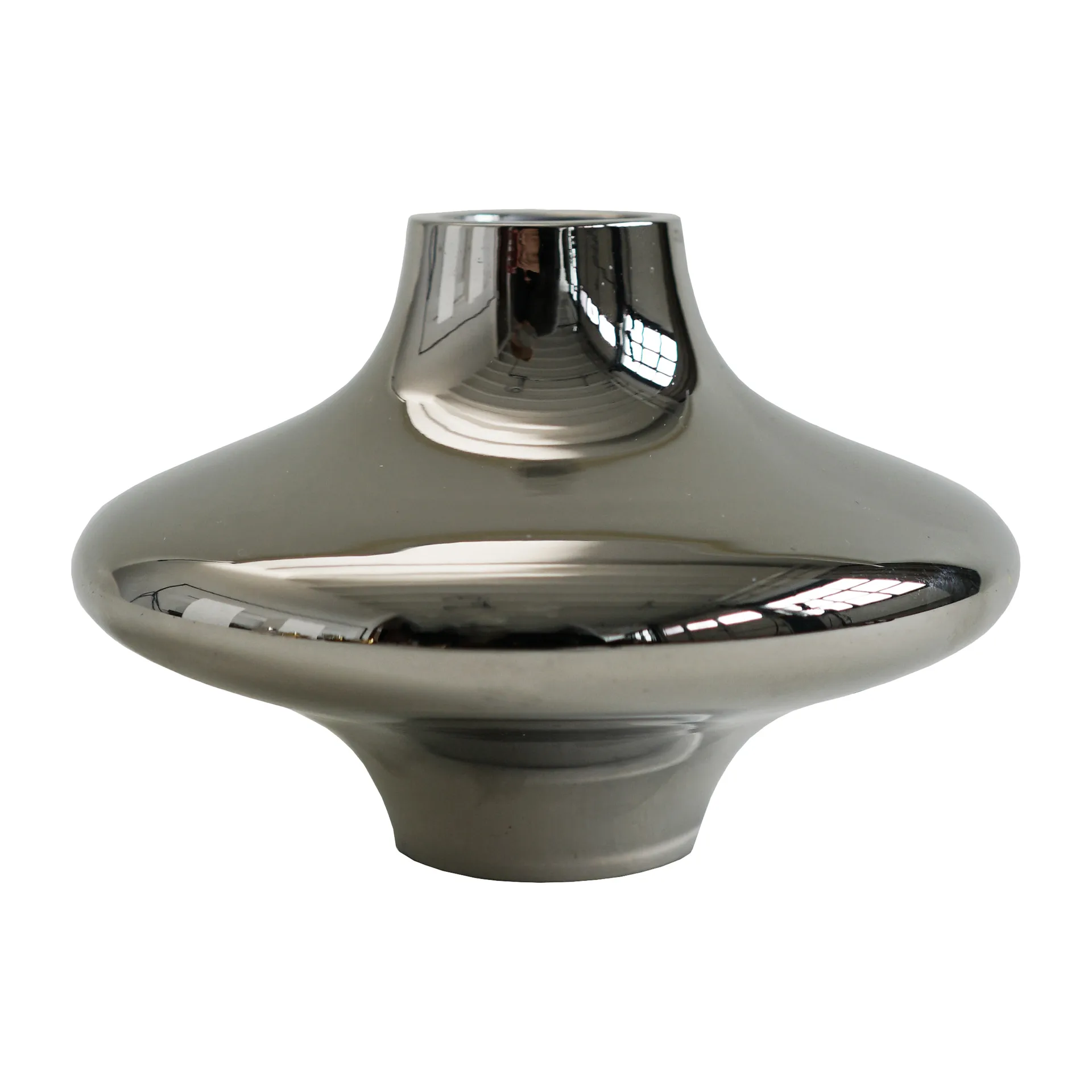 Doublet no. 01 liten lysholder, Chrome Hein Studio