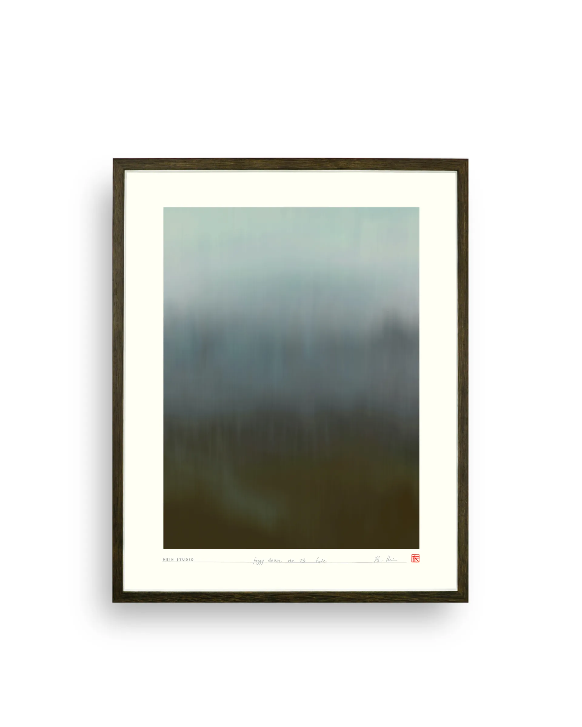 Foggy Dawn plakat 40 x 50 cm, No. 03 Hein Studio