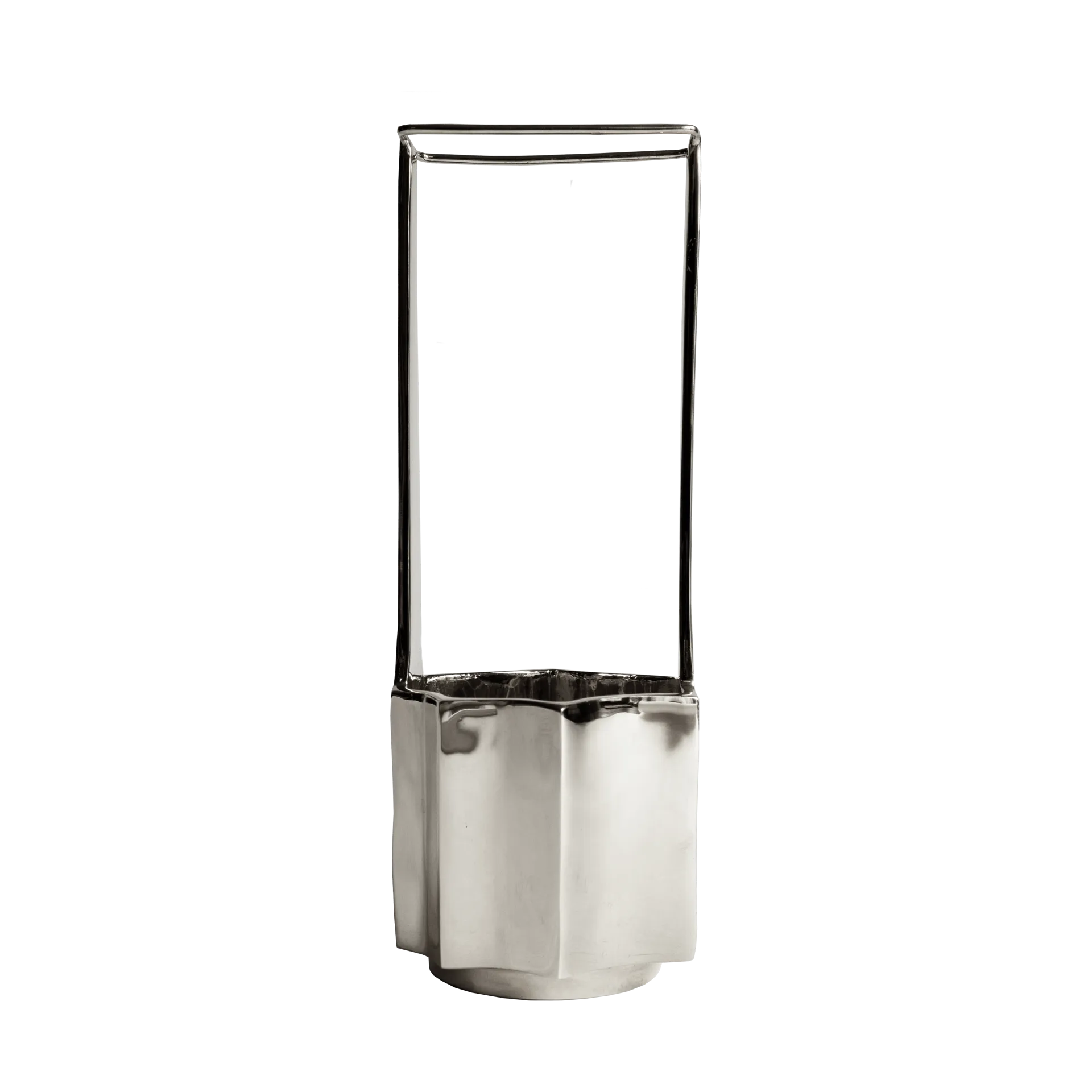 Ikebana vase 30 cm, Nikkel Hein Studio