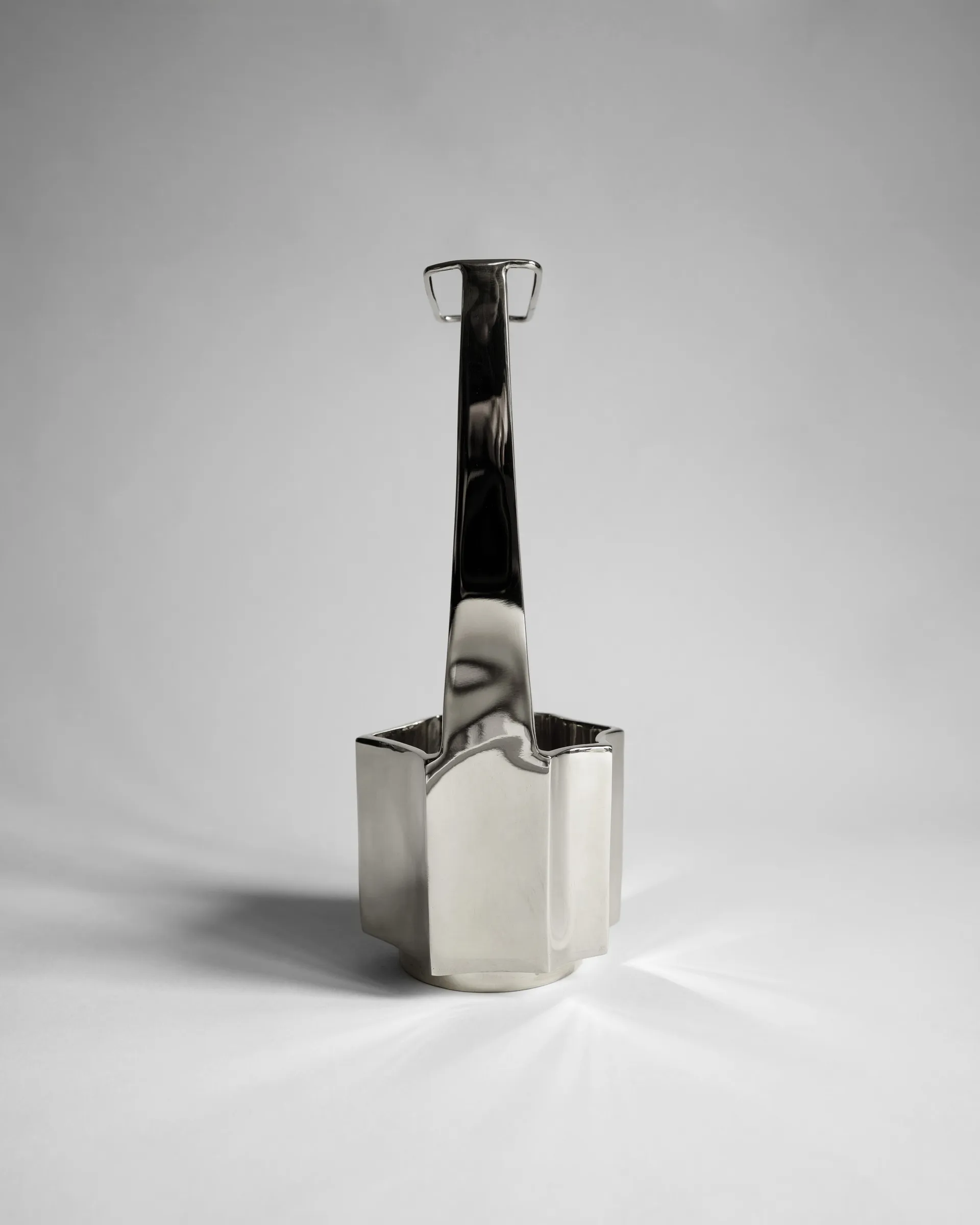 Ikebana vase 30 cm, Nikkel Hein Studio