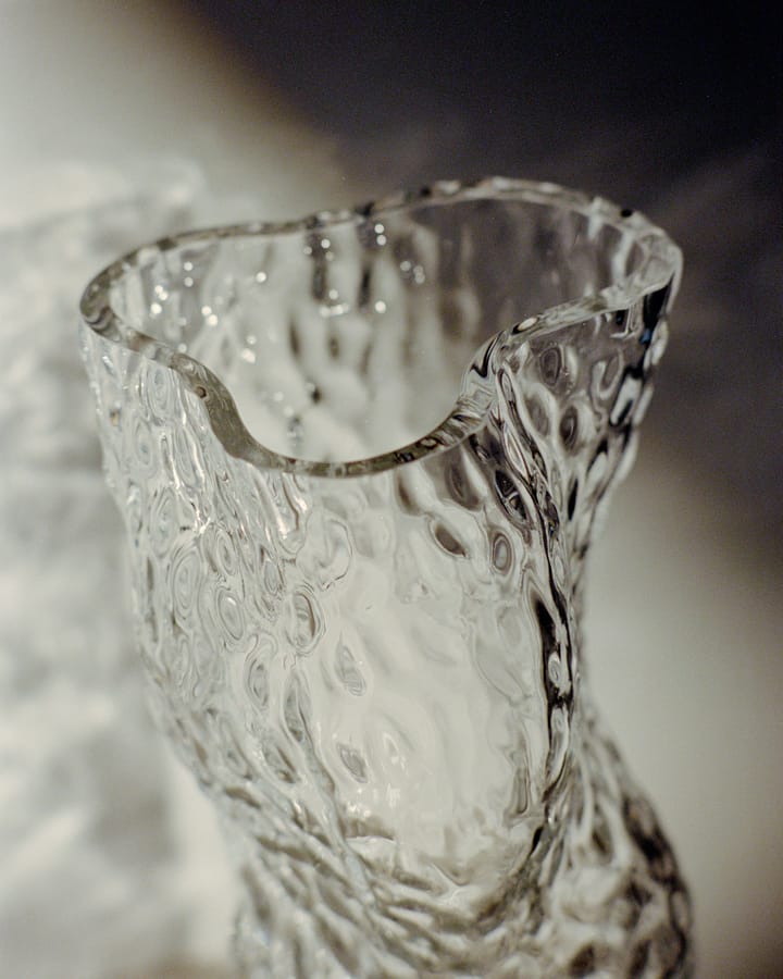 Ostrea Rock vase glass 30 cm - Clear - Hein Studio