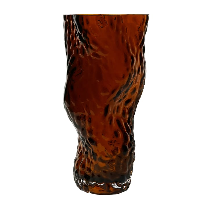 Ostrea Rock vase glass 30 cm - Rust - Hein Studio