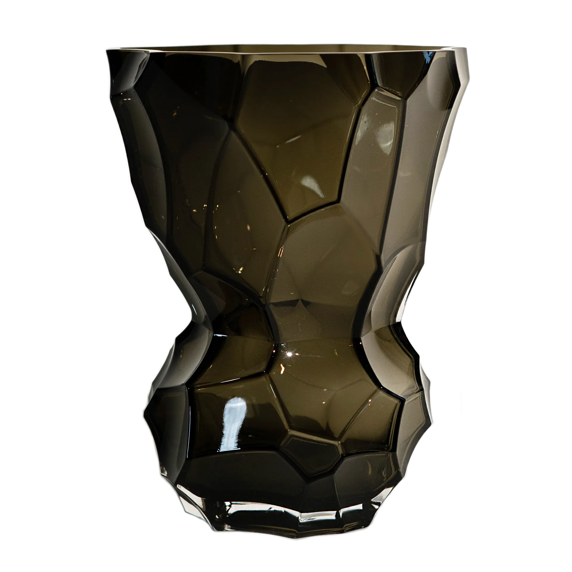 Reflection vase 24 x 30 cm, New smoke Hein Studio