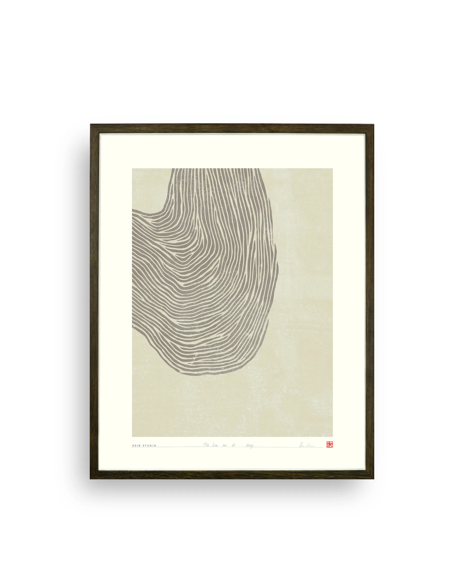 The Line plakat 40 x 50 cm, No. 21 Hein Studio