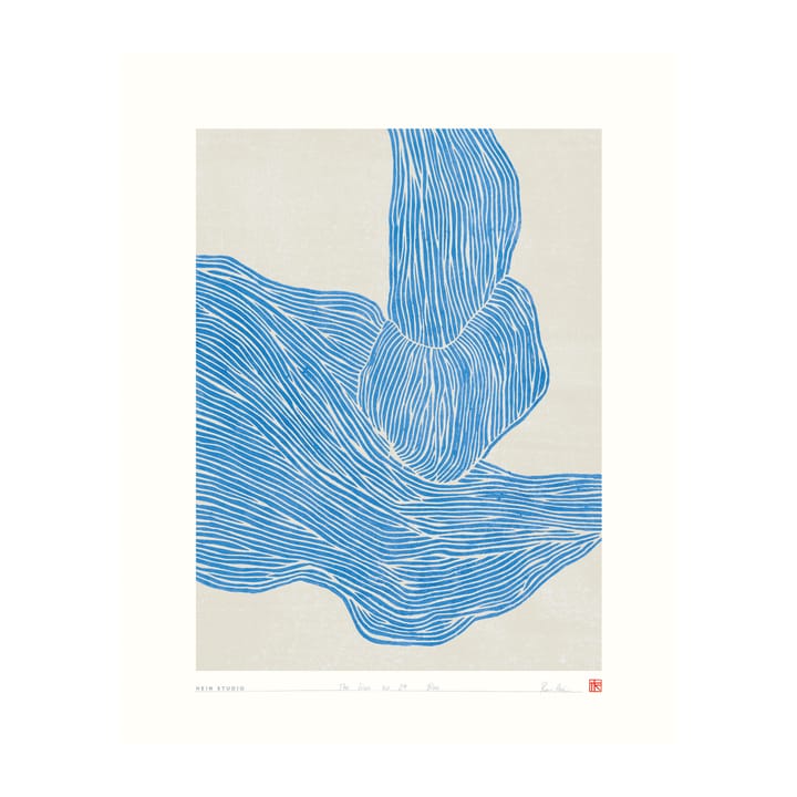 The Line plakat 40 x 50 cm - No. 24 - Hein Studio