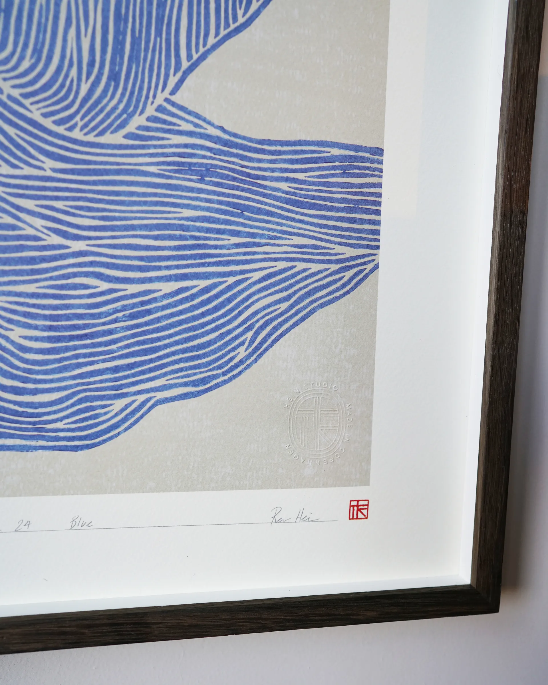 The Line plakat 40 x 50 cm, No. 24 Hein Studio