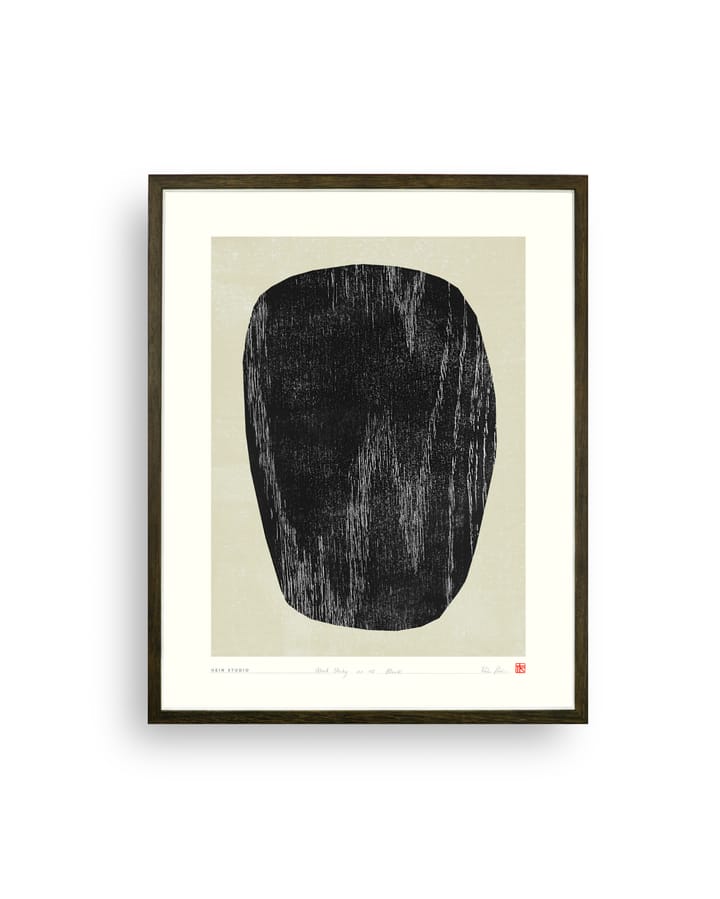 Wood Study plakat 40 x 50 cm - No. 02 - Hein Studio