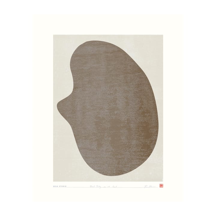 Wood Study plakat 40 x 50 cm, No. 03 Hein Studio