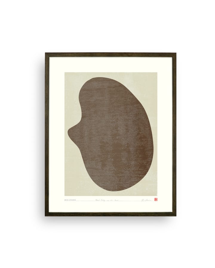 Wood Study plakat 40 x 50 cm, No. 03 Hein Studio