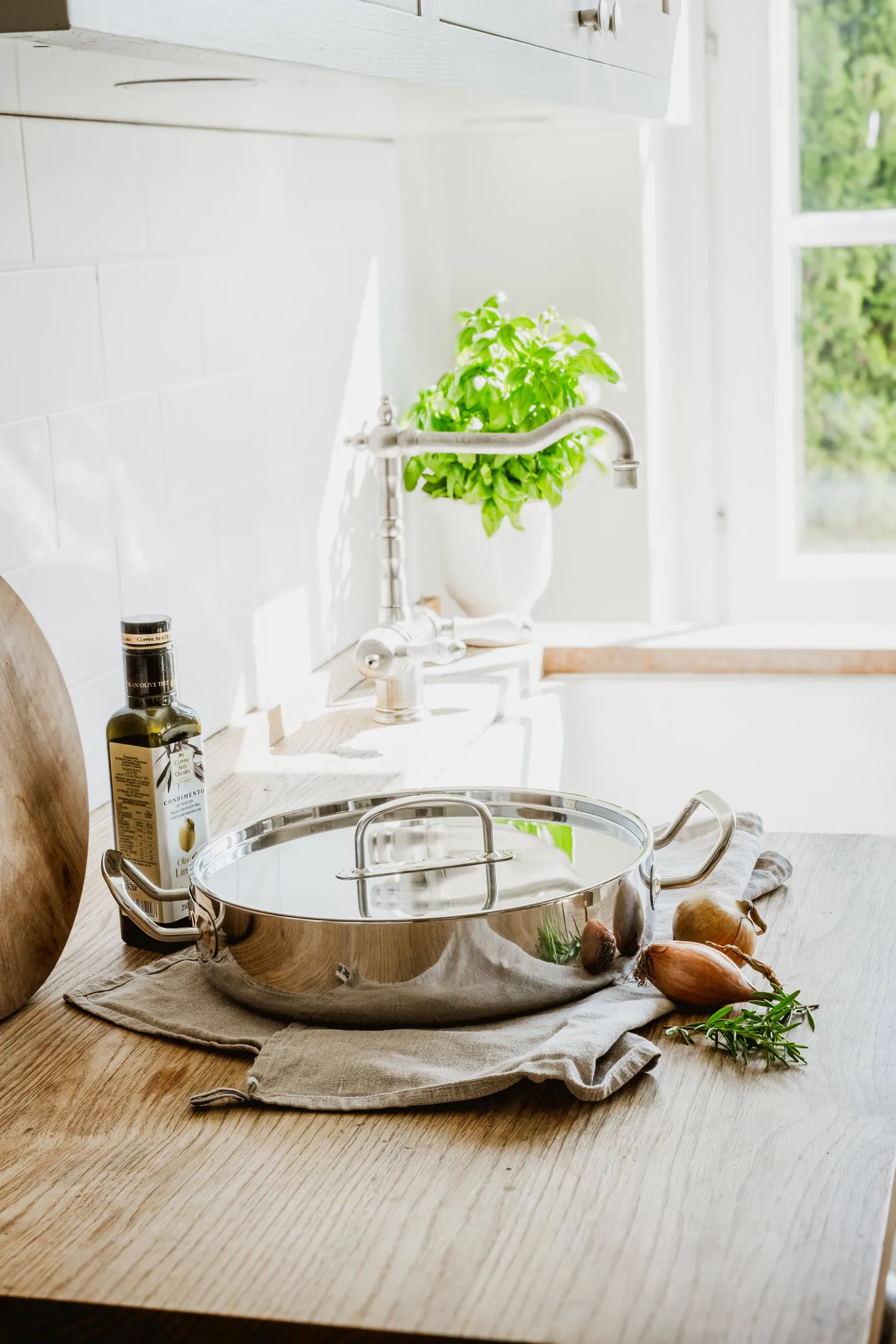 Heirol Cerasafe® Triply sautépanne 4 liter, Rustfritt stål Heirol